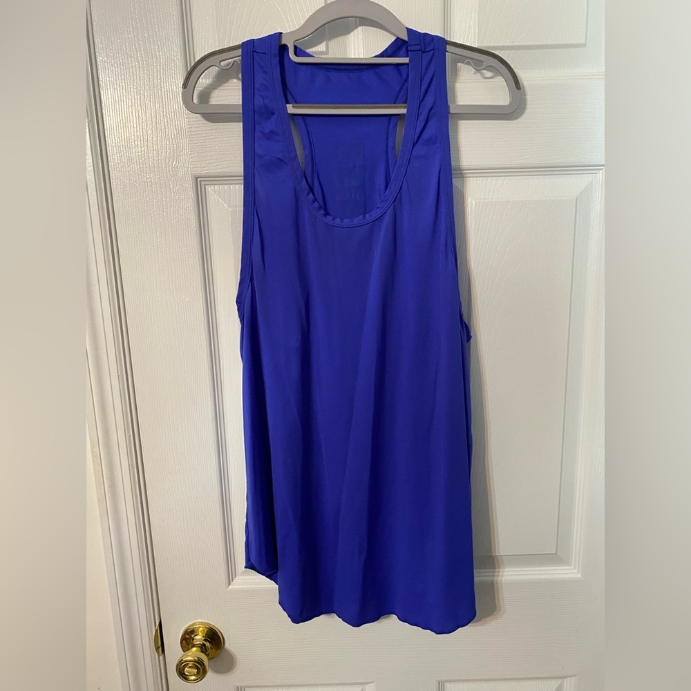 Surf Style Vibrant Blue Tank Top XL NWOT